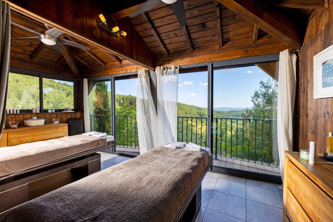 Domaine De Chalveches Hotel Spa 4* Faugeres  Luaran gambar